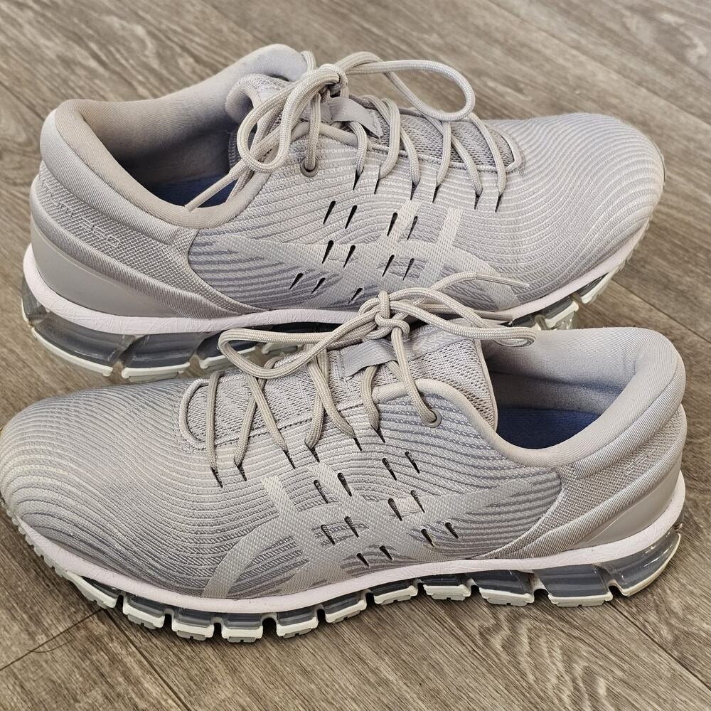 B5 Asics Womens Gel Quantum 360 4 Running Shoes 1022A029 Gray US 10